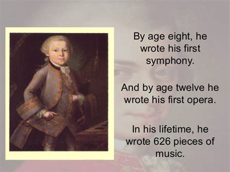 how old was mozart when he wrote his first symphony what if he had written it on a computer?