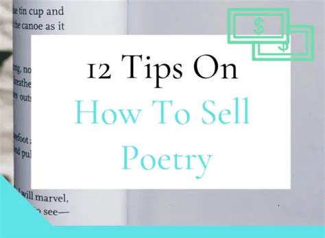 how to sell poetry: the art of persuasion