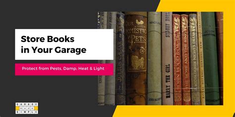 how to store books in garage and what makes a good book?