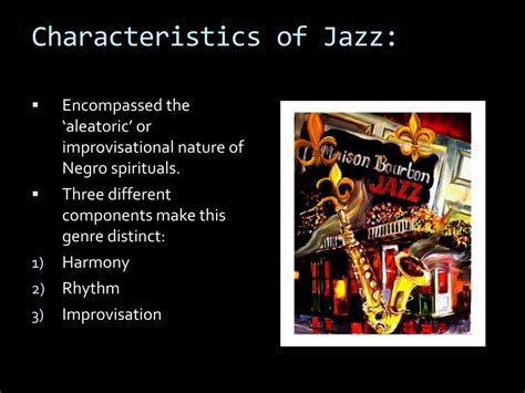 what are the characteristics of jazz music? and how does jazz reflect the cultural diversity of New Orleans?